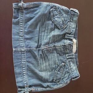 Vintage Express Jean Skirt